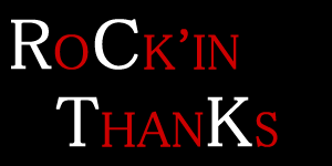 rock'in thanks